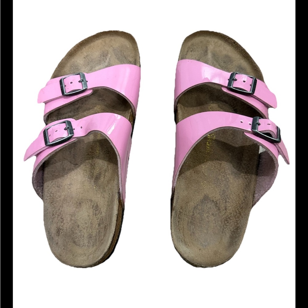 Birkenstock Arizona Patent Candy Pink Size:9/40